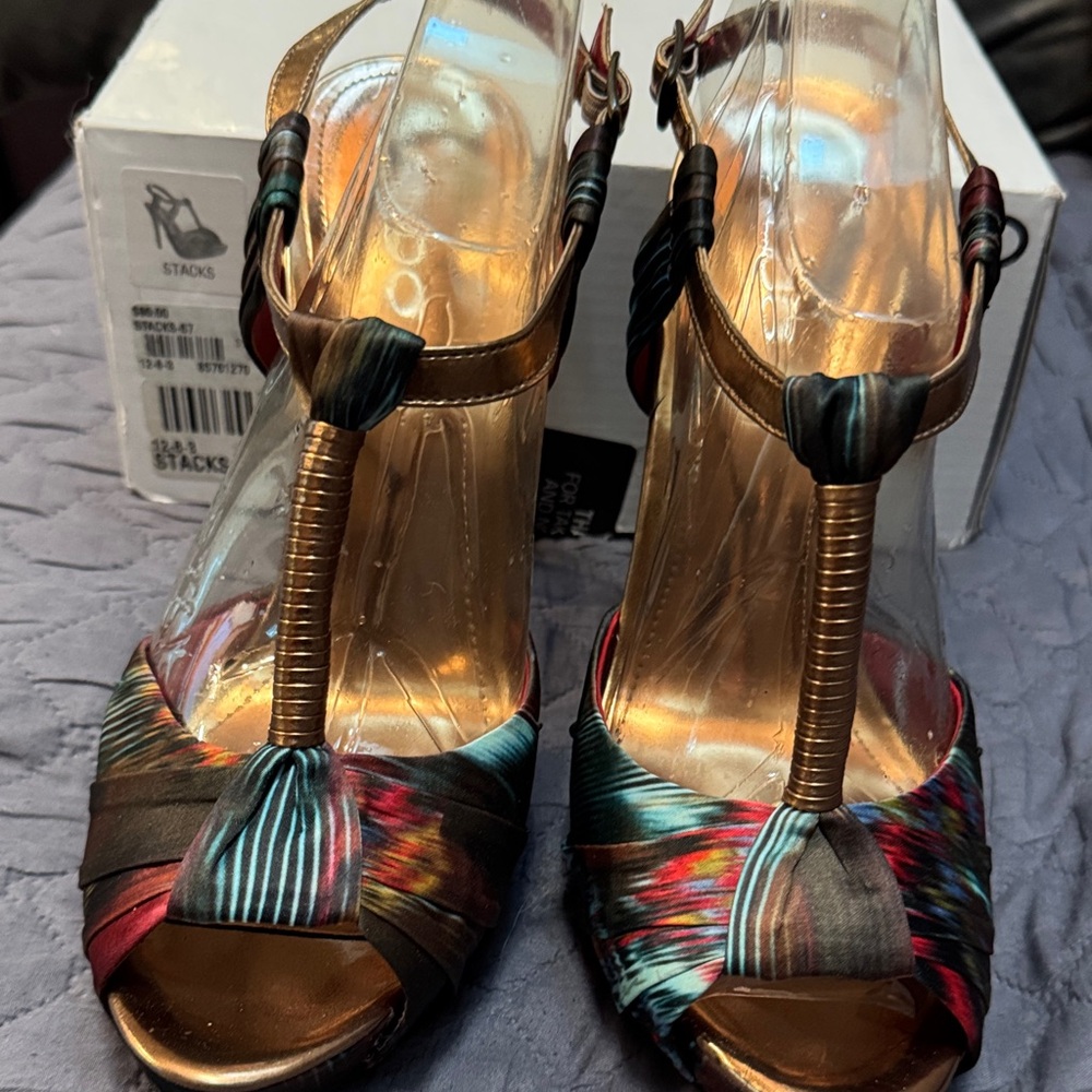 Aldo Vibrant Strappy Heels
